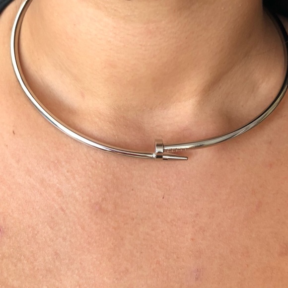 Nail Choker Luxury Necklace - Picture 6 of 13